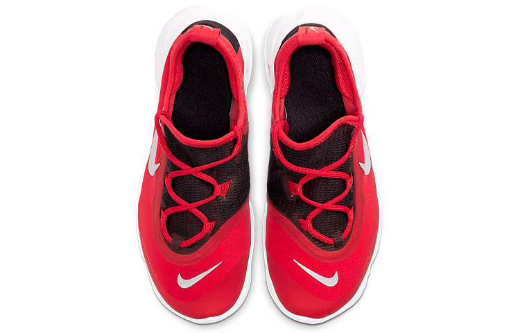 Женские кроссовки Nike Free RN 5.0 (красно-белые) — Красный / белый — фото 4
