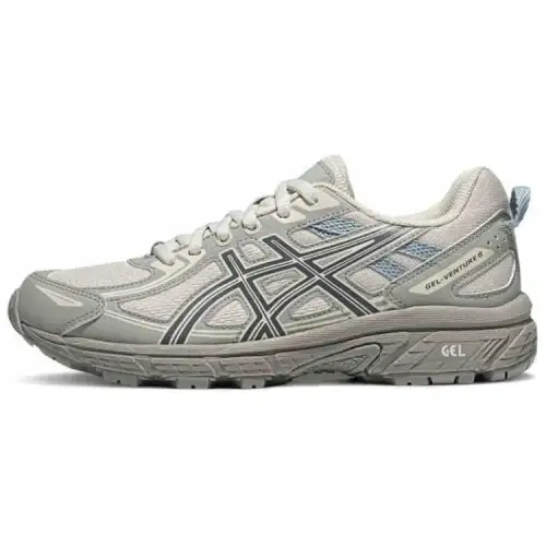 ASICS Gel Venture 6 Low top Casual Trail Running Shoes Women's Gray White
