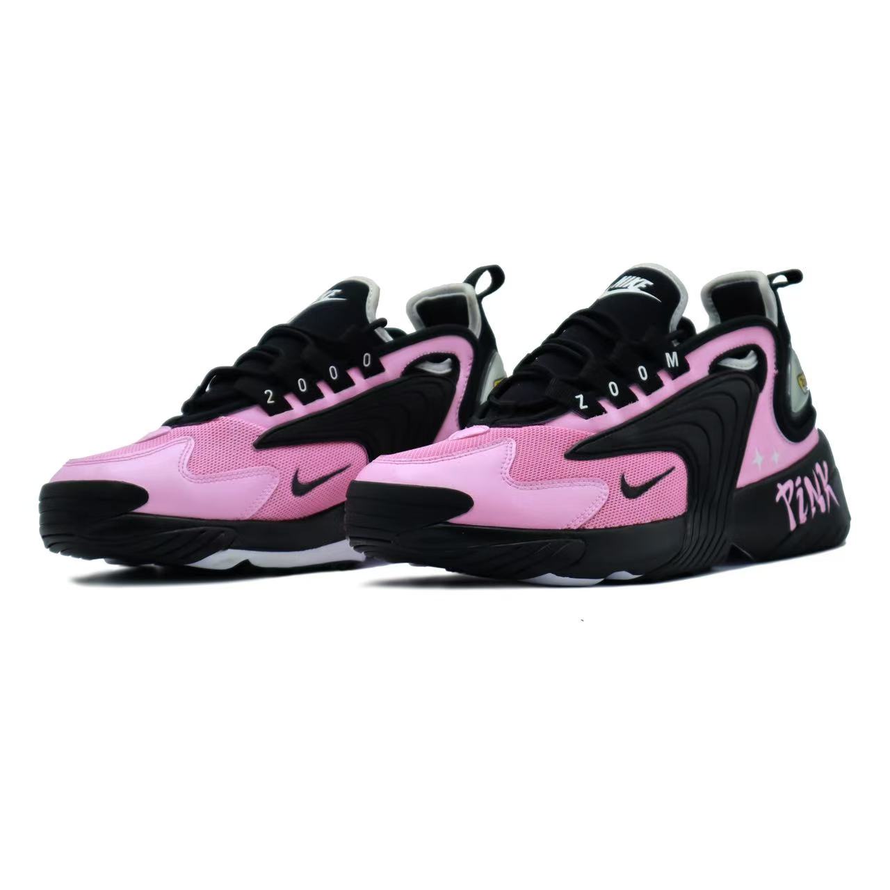 Nike Zoom 2K Low top Running Shoes Women’s Black Pink