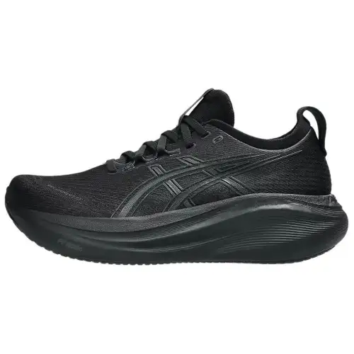 ASICS Gel Nimbus 27 Black Graphite Grey Women's