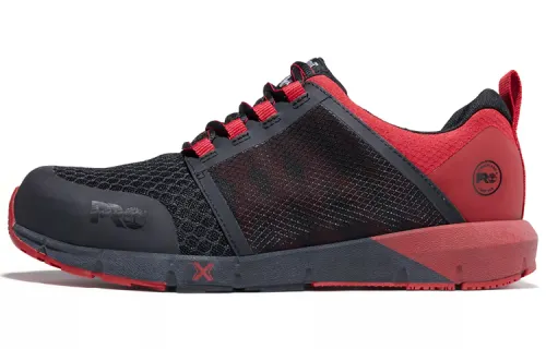 Timberland Running Shoes Men's Low Top Black/Red