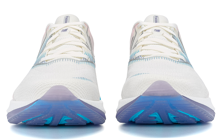 XTEP Xuan Speed 4.0 Pro Slip Resistant Abrasion Resistant Cushioning Low top Running Shoes Women’s White Purple