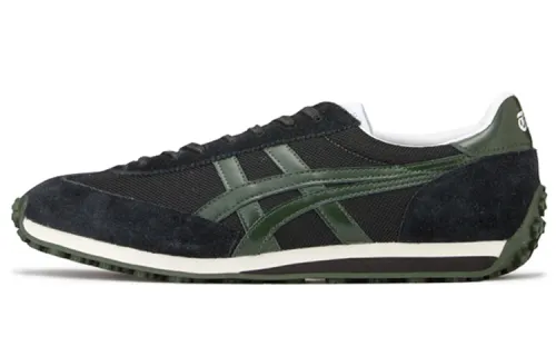 Onitsuka Tiger Edr 78 Running Shoes Men's Low Top Black/Green