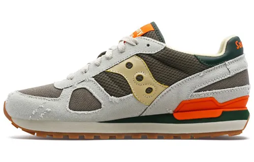 saucony Shadow Original Light Blue Green Orange
