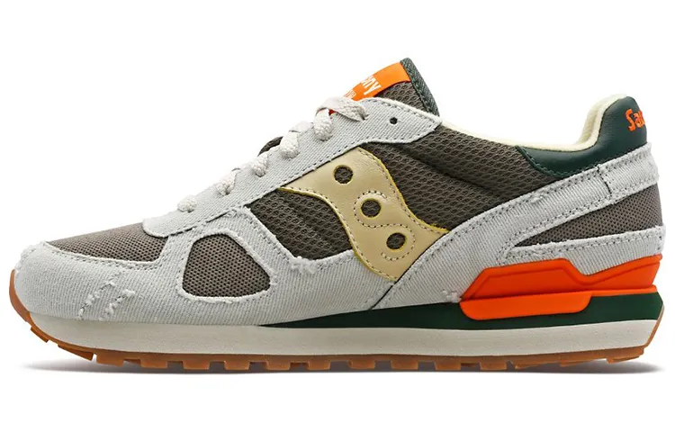 saucony Shadow Original Light Blue Green Orange