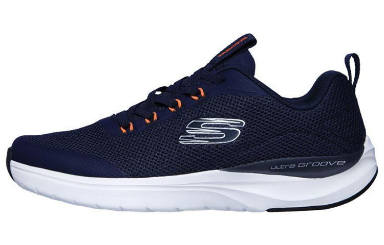 Skechers Ultra Groove Low top Running Shoes Men's Marine Blue