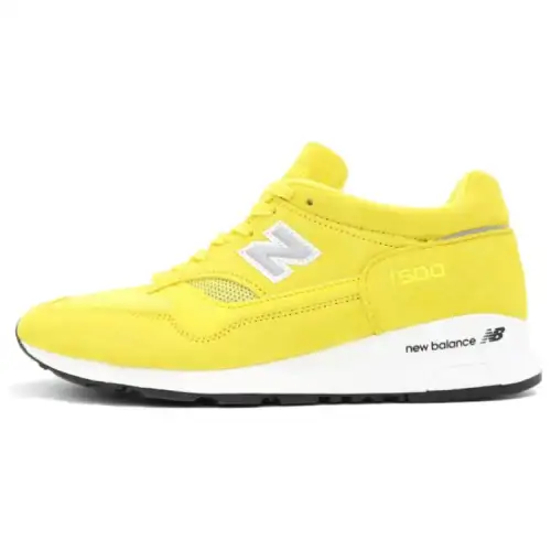 Pop Trading Company x New Balance NB 1500 series casual and versatile low-top running shoes for men and women, yellow