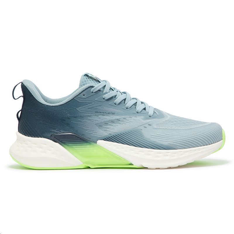 361° Casual Cushioning Abrasion Resistant Cushioning, Wear Resistant Low top Running Shoes Men’s Blue Green