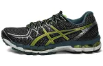 Asics Gel Kayano20 Abrasion Resistant Breathable Low top Running Shoes Men's Starry Black