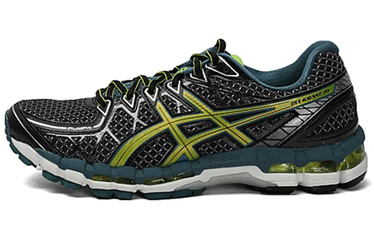 Asics Gel Kayano20 Abrasion Resistant Breathable Low top Running Shoes Men's Starry Black