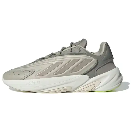 Adidas Originals Ozelia Abrasion Resistant Slip Resistant Low top Casual Shoes Men's Gray White