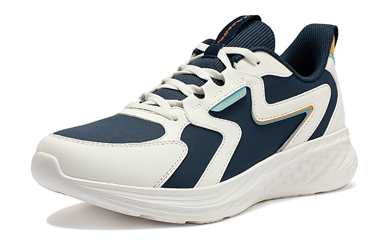 361° Comfortable Cushioning, Wear Resistant Low top Running Shoes Men’s White Blue