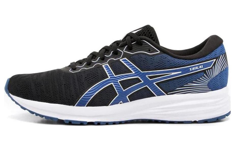 Asics Taikai Abrasion Resistant Breathable Low top Running Shoes Blue Black