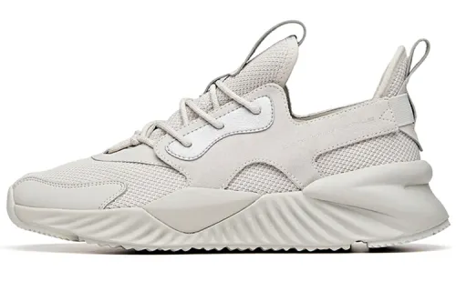 Anta Mesh, Synthetic Leather Breathable And Wear resistant Low top Chunky Sneakers Men's