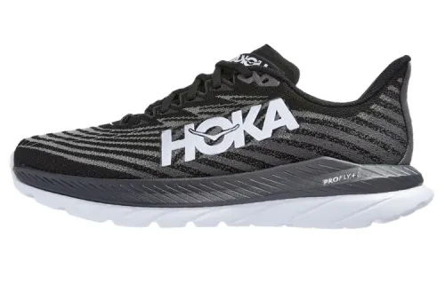 HOKA ONE ONE Mach 5 Black Castlerock Grey