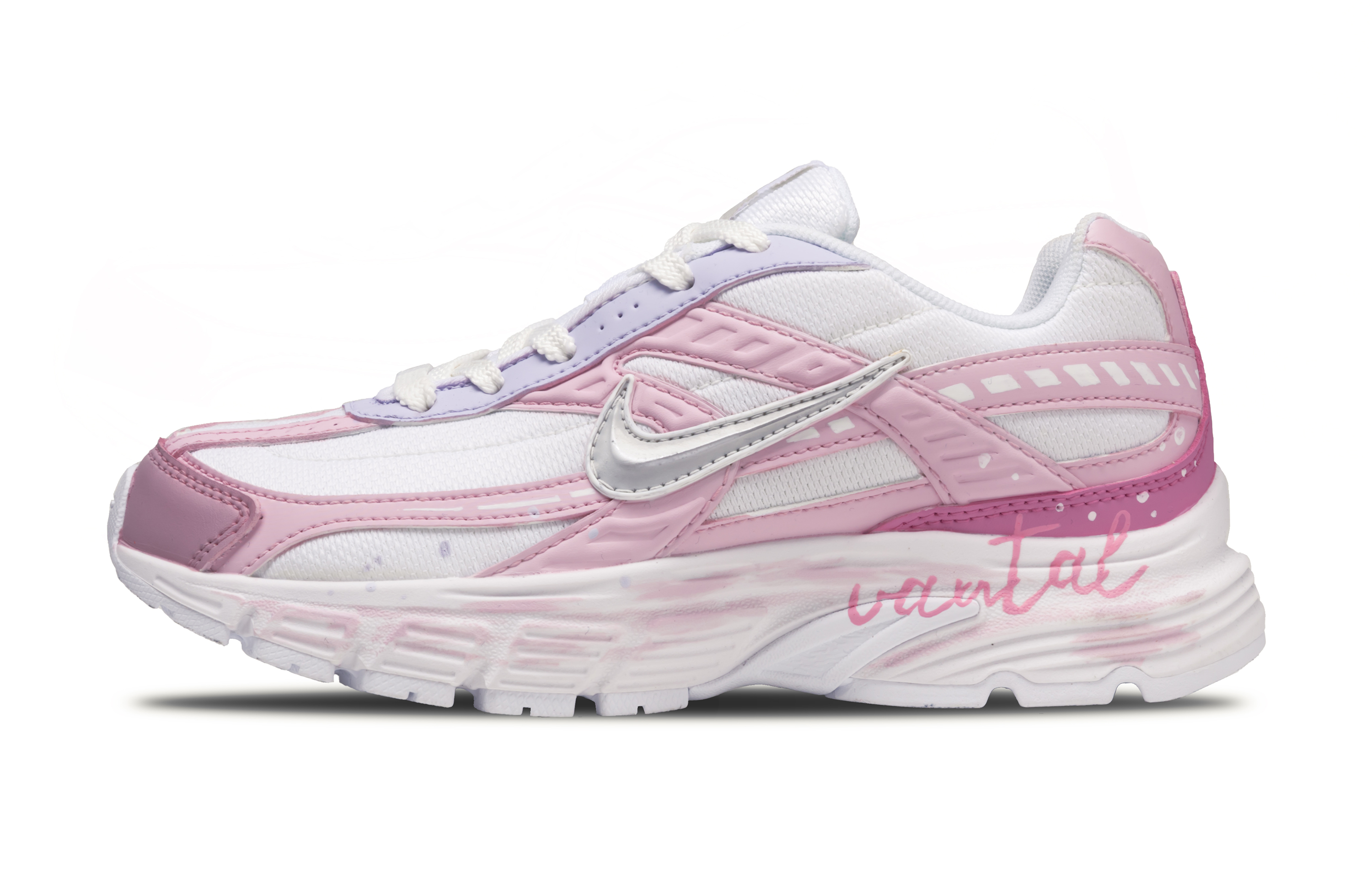 Nike Initiator Abrasion Resistant Low top Casual City Commuting Running Shoes Women’s Purple Pink