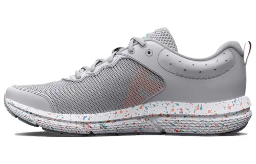 Under Armour Charged Assert 10 Paint Splatter Running Shoes 'Grey Blue' Women's
