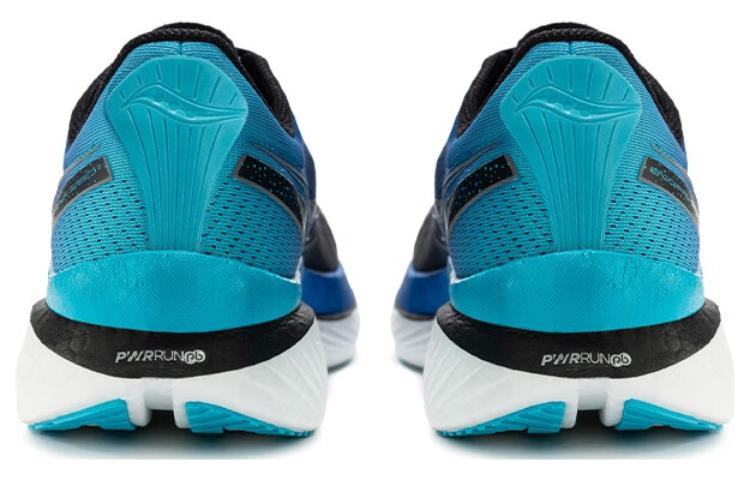 Saucony Endorphin Speed 3 Mesh Cushioning Slip Resistant Abrasion Resistant Low top Running Shoes Men’s Black Blue