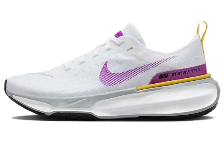 Nike ZoomX Invincible Run 3 White Vivid Purple Women's