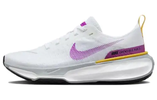 Nike ZoomX Invincible Run 3 White Vivid Purple Women's