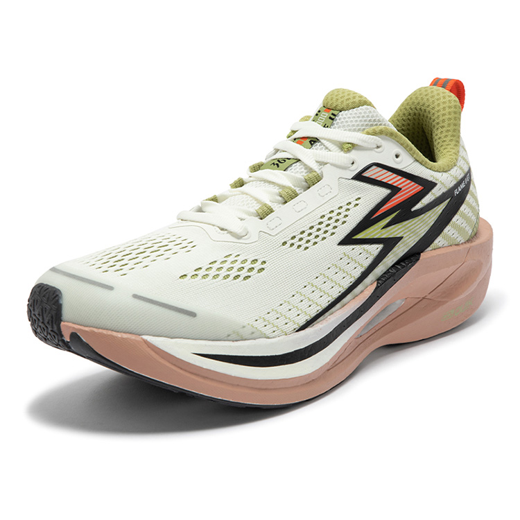 361° Flame 2.5ET Running Shoes Unisex Low Top White Green Pink