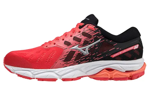 Mizuno Ultima 12 Running Shoes Women's Low Top Red/Black