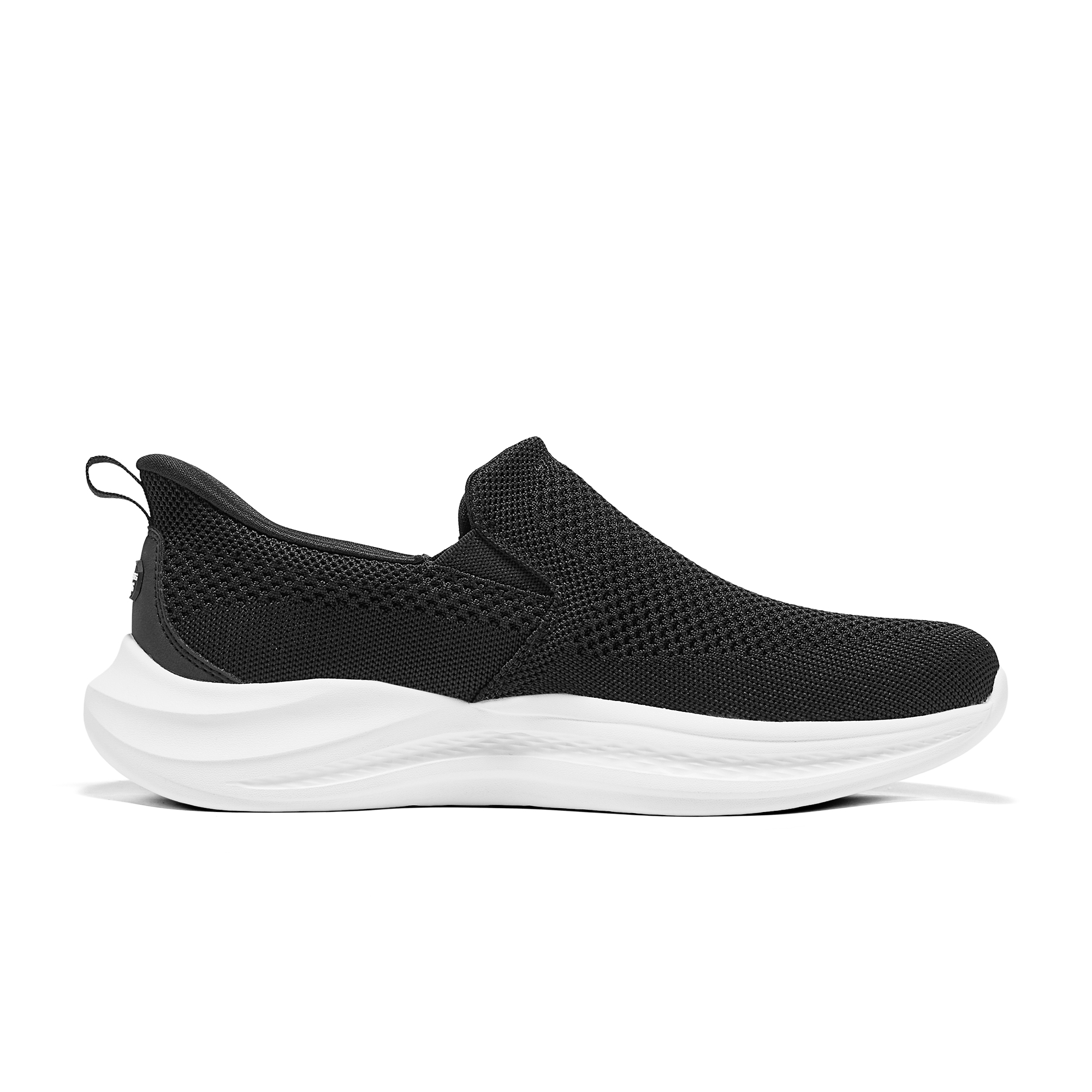 Skechers Slip Ins Abrasion Resistant, Breathable, Lightweight Low top Casual Shoes Men’s Black White