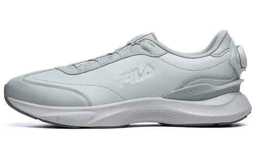 FILA Fila Energy Lux BOA sports synthetic leather low-top casual running shoes men's moonstone gray