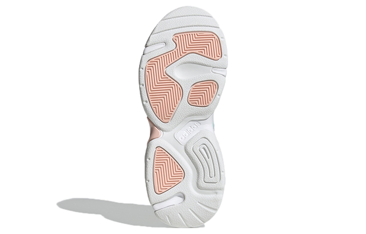 Женские кроссовки adidas neo Boujirun (сине-зеленые) — Синий / зелёный — фото 6