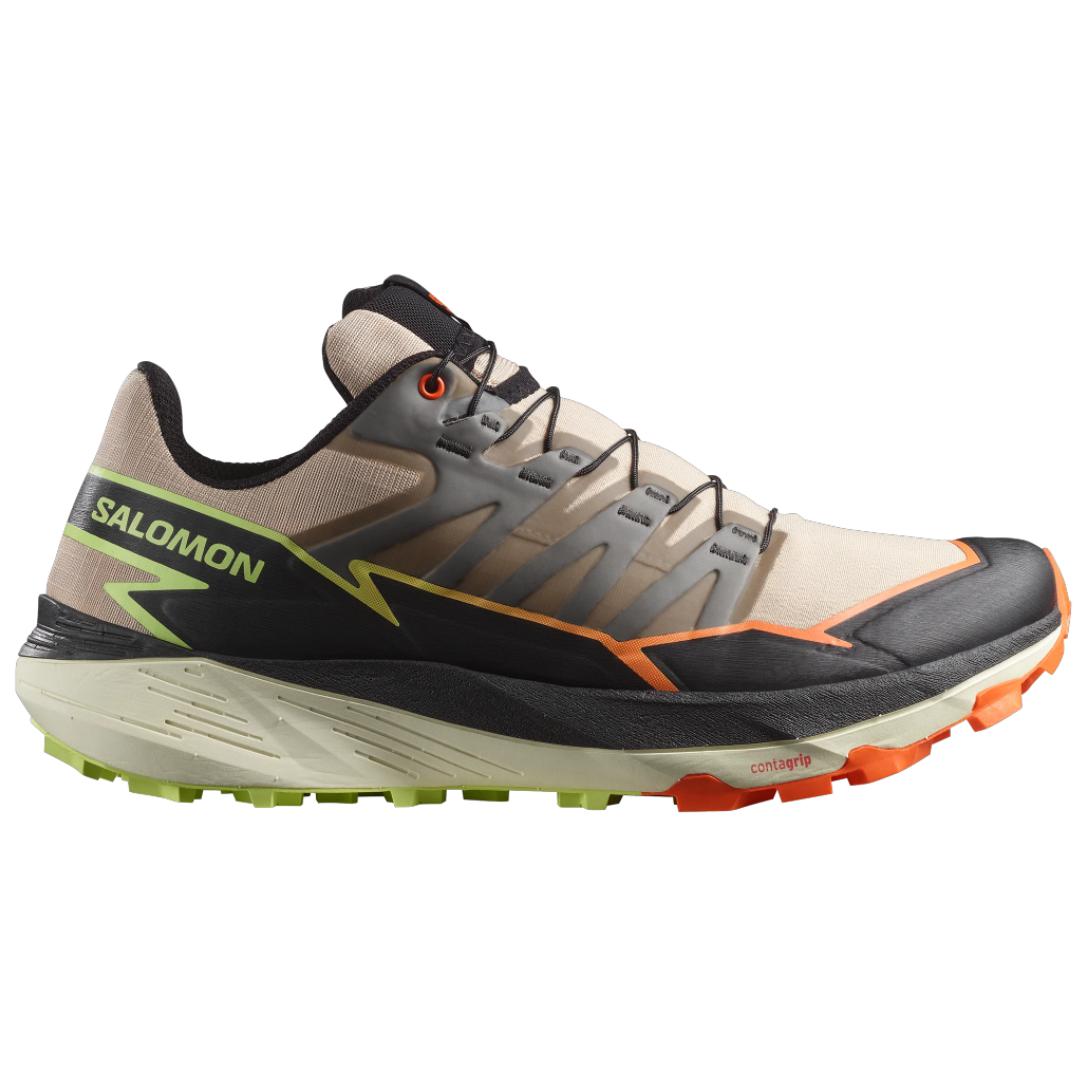 SALOMON Thundercross Running Shoes Men’s Low Top Beige/Black/Orange