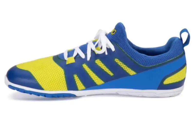 Xero Shoes Breathable, Lightweight Coverage Low top Running Shoes Men's Blue Yellow