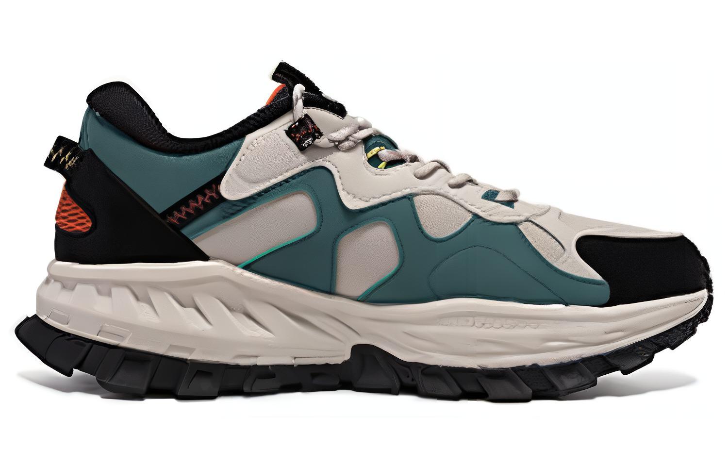 361° Cushioning, Wear Resistant Low top Outdoor Shoes Men’s White Green