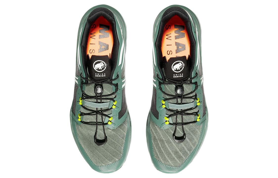 MAMMUT Sertig Cushioning Slip Resistant Abrasion Resistant Low top Outdoor Shoes Men’s White Green