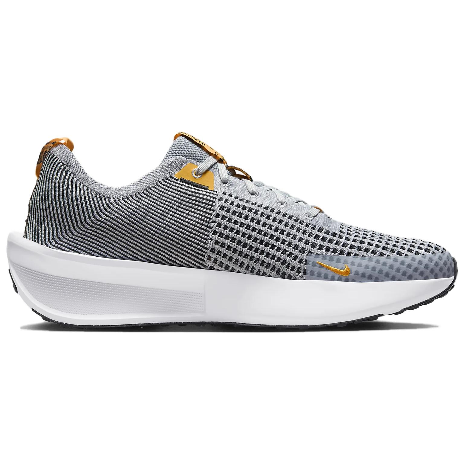 Nike Interact Run Wolf Grey Black White Laser Orange