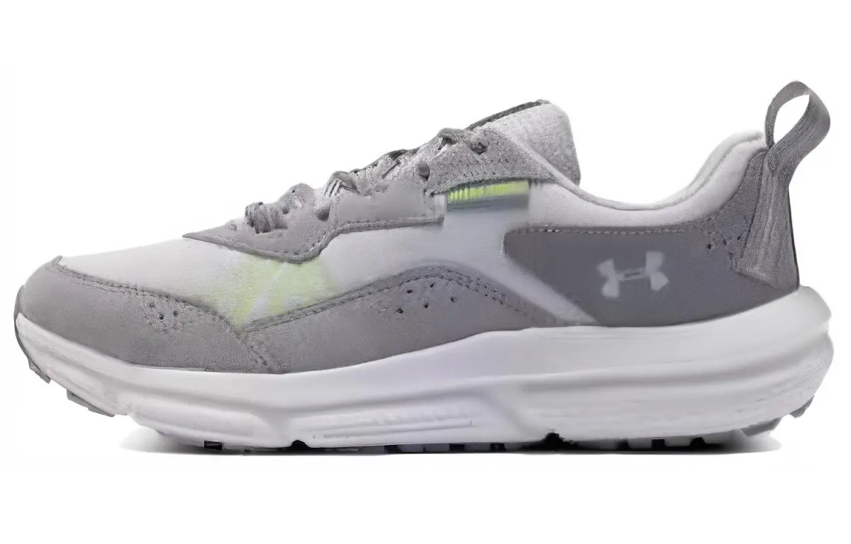 Under Armour Charged Verssert Abrasion Resistant Breathable Low top Running Shoes Men's Gray