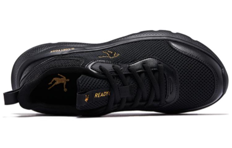 QIAODAN Light Breeze Cushioning Slip Resistant Abrasion Resistant Breathable Lightweight Low top Running Shoes Men's