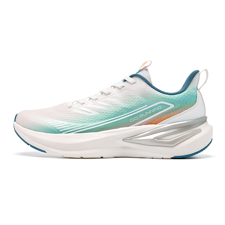 QIAODAN Cushioning Slip Resistant Breathable Cushioning Slip Resistant Breathable Low top Casual Running Shoes Men’s