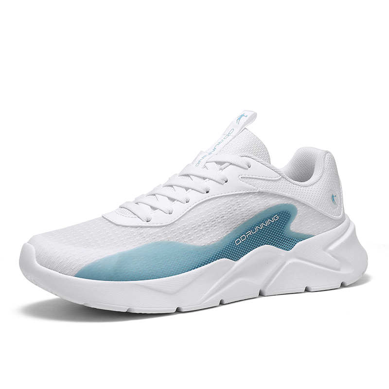 QIAODAN Low top Running Shoes Men’s Rain Wave Blue