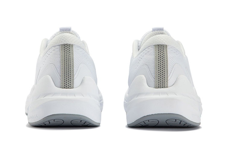361° Fei Ren Frosty Mist Stretch Running Shoes Men’s White Gray