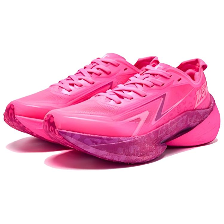 QIAODAN Slip Resistant Abrasion Resistant Support Low top Casual Running Shoes Women’s Pink White