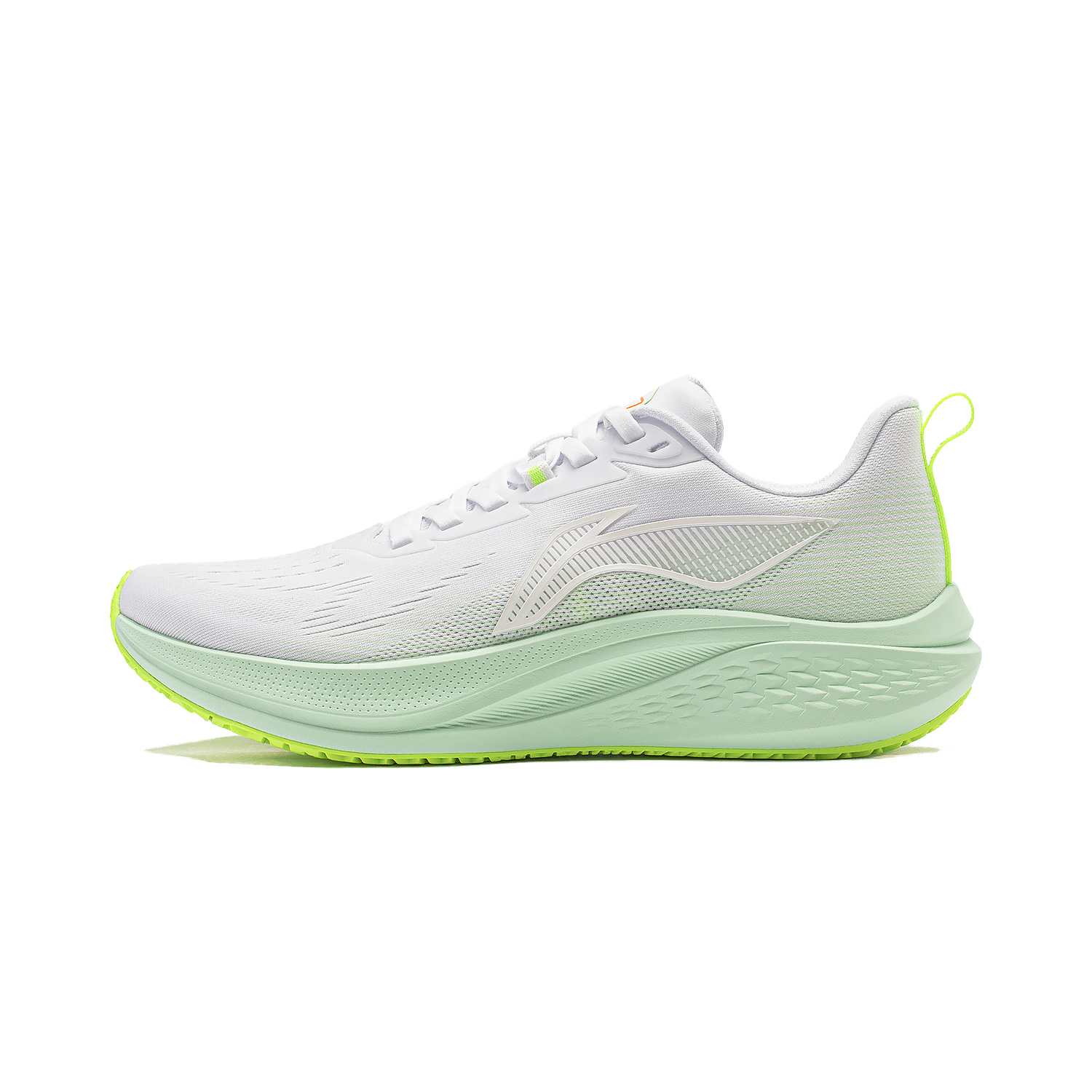 Li Ning Red Hare 7 Cushioning Slip Resistant Lightweight Low top Running Shoes Women’s White Green