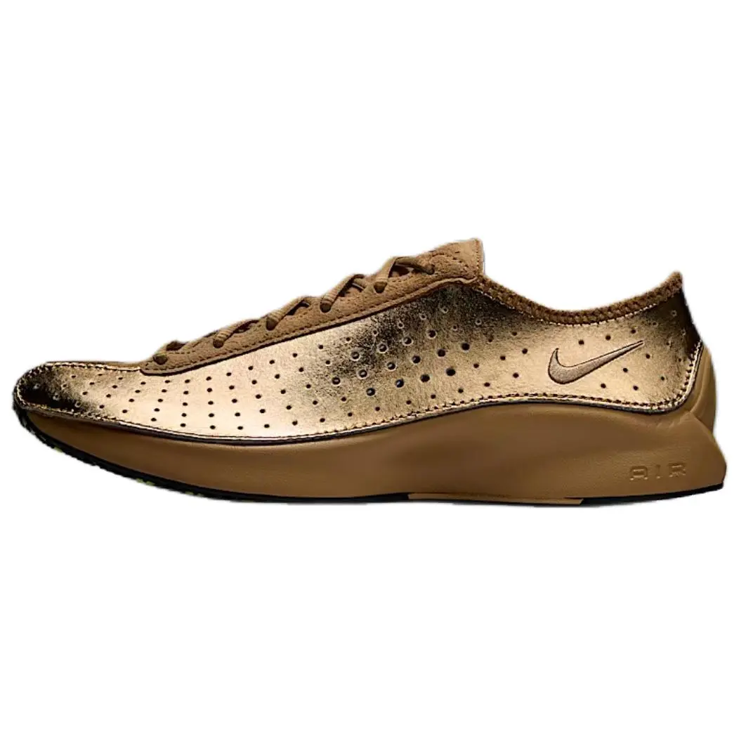Nike Air Superfly Breathable Casual Running Shoes Women's Gold