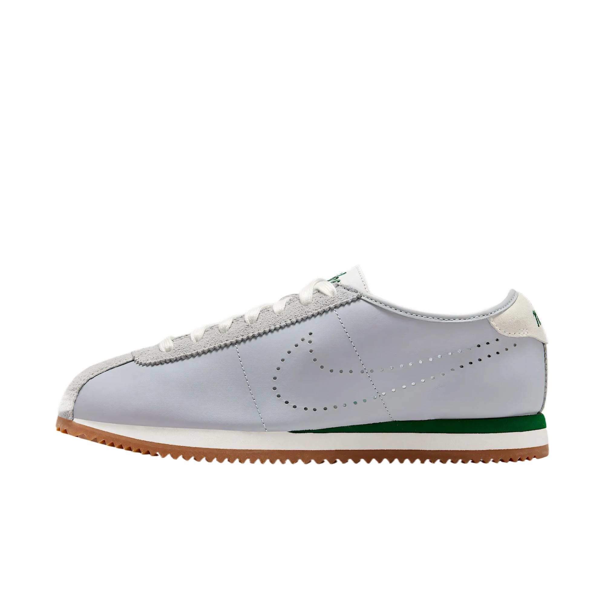 Nike Cortez Wolf Grey Perforated Swoosh Women’s