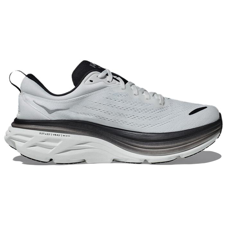 HOKA ONE ONE Bondi 8 2E Wide ‘White Black’