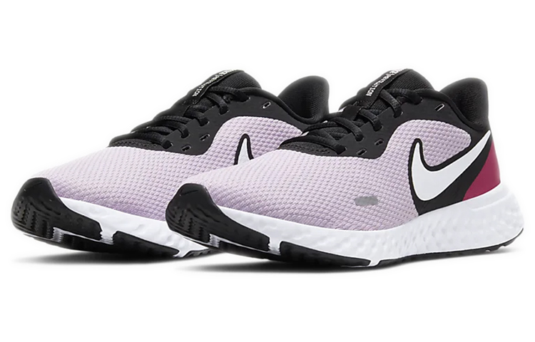 Женские кроссовки Nike REVOLUTION 5 (черно-фиолетовые) — фото 3