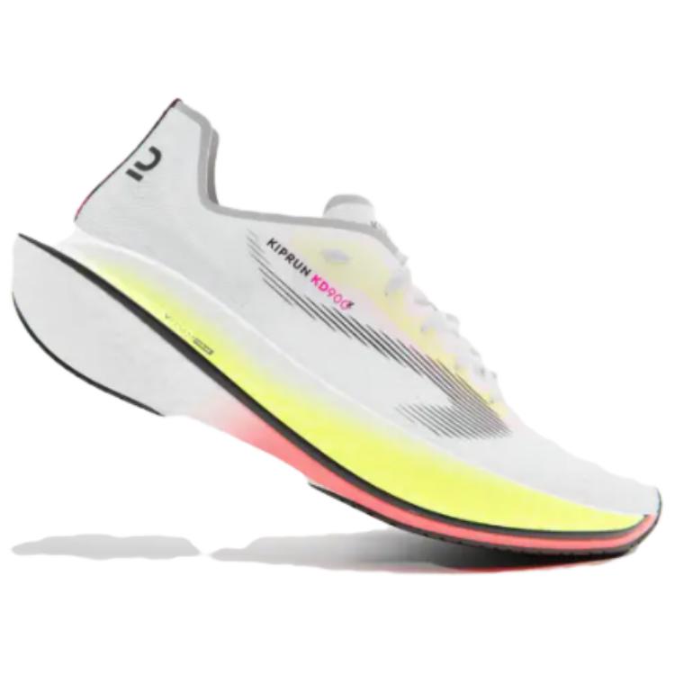 DECATHLON Fabric Cushioning Abrasion Resistant Cushioning, Wear Resistant Low top Carbon Plate Marathon Running Shoes