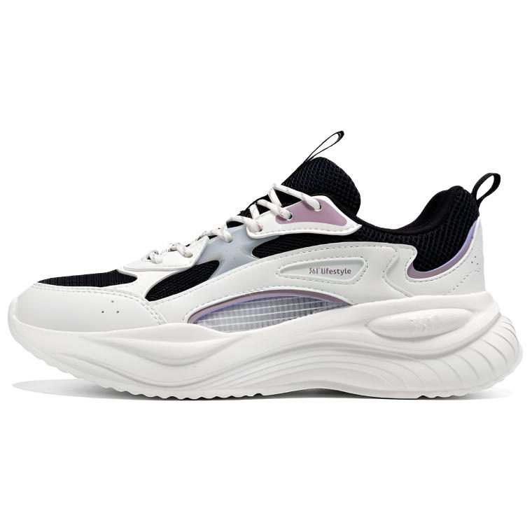 361° Life Collection Slip Resistant Abrasion Resistant Low top Casual Running Shoes Women’s Black White
