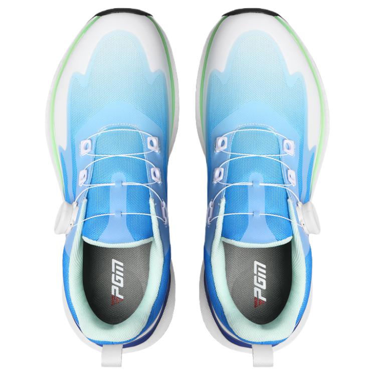 PGM Breathable Low top Golf Shoes Men’s White Blue