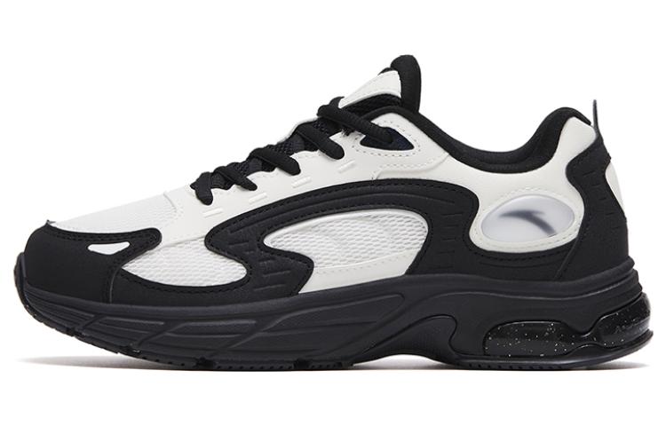 Anta Comfortable Cushioning Slip Resistant Abrasion Resistant Low top Running Shoes Women’s White Black