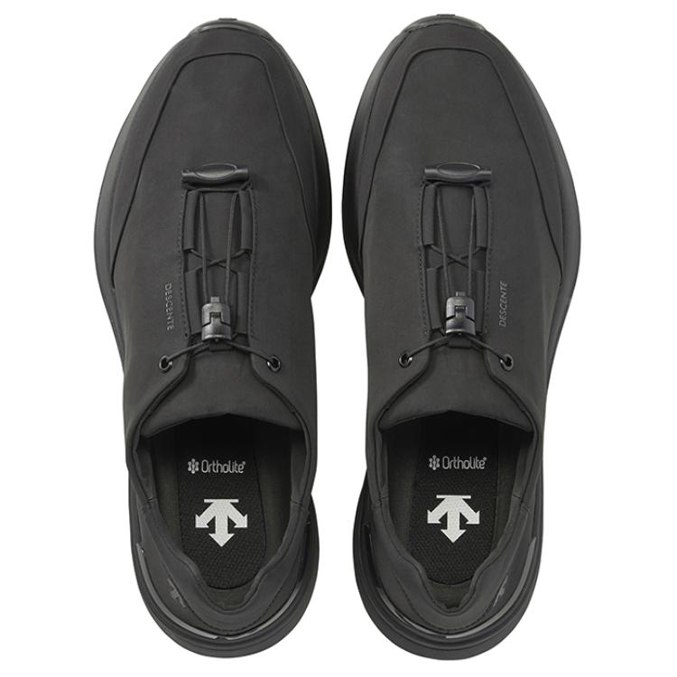 DESCENTE WAYSER Waterproof And Breathable Waterproof And Breathable Low top Running Shoes Unisex Black